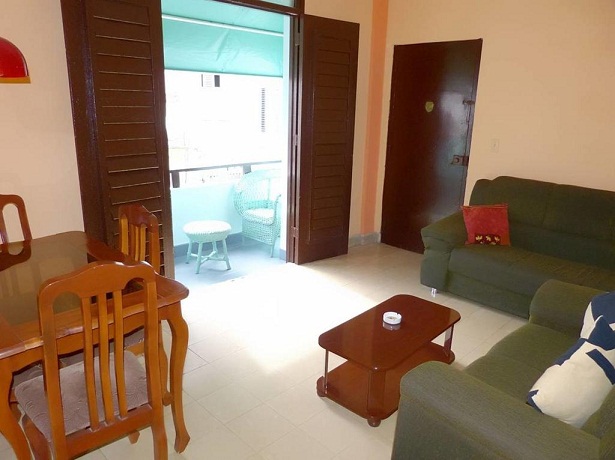 'Living room' Casas particulares are an alternative to hotels in Cuba.